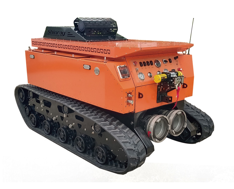 履帶式消防應(yīng)急供排水機(jī)器人